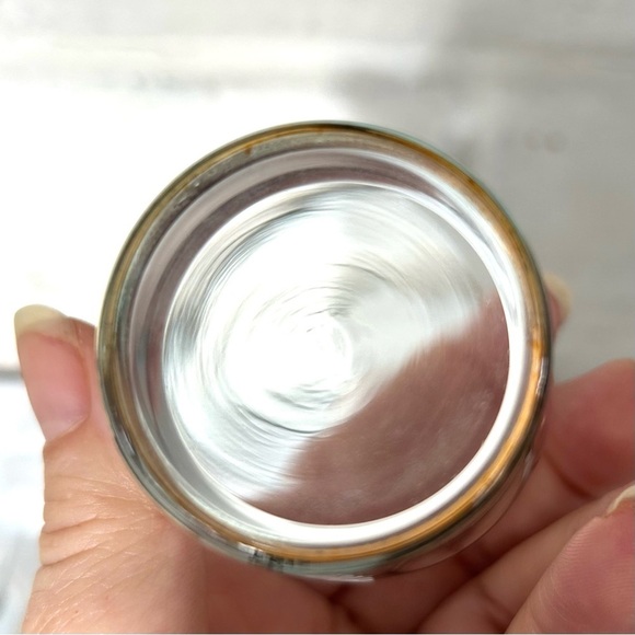 VintageEnamelled Rooster Cordial Shot Glasses Gold Banding Barware Set of Six - Picture 5 of 11